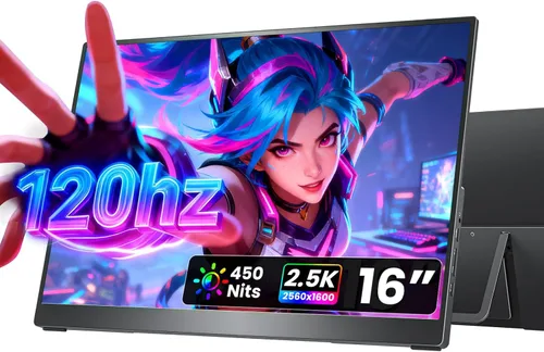 Miniatura 10 de cocopar Monitor portátil de 15.6 pulgadas 1080P FHD 60Hz 85% sRGB Monitor de viaje con altavoz HDMI USB-C segunda pantalla para computadora portátil