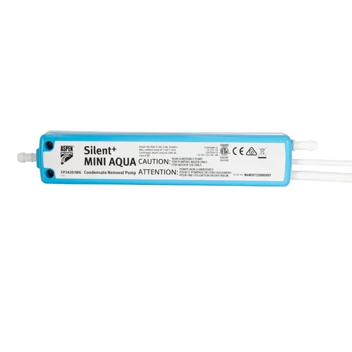 Miniatura 4 de Aspen Silent+ Mini Aqua Gen 5 Bomba de condensado – Bomba de drenaje HVAC ultra silenciosa de 16 dB, velocidad variable, compatible con mini Split