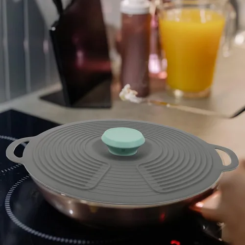 Miniatura 9 de DOITOOL Tapas de silicona para ollas y sartenes, tapas de silicona para tazones y fundas de alimentos, cubiertas de silicona resistentes al calor