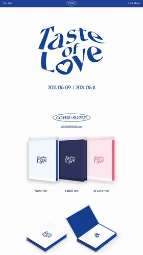 Miniatura 2 de JYP Ent. Twice - Álbum Taste of Love+Juego de tarjetas de fotos adicionales (Fallen ver.), JYPK 1231