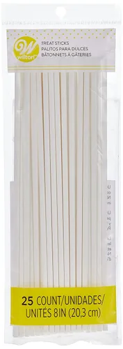 Miniatura 8 de Wilton Palitos blancos para piruletas de 6 pulgadas, palitos para pastel de piruleta, 100 unidades Actualmente el artículo #1 para la búsqueda