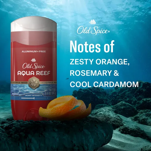 Miniatura 5 de Old Spice Desodorante sin aluminio para hombres, protección contra olores 24/7, frescura 24/7 y aroma duradero, se aplica limpio, 3.0 oz