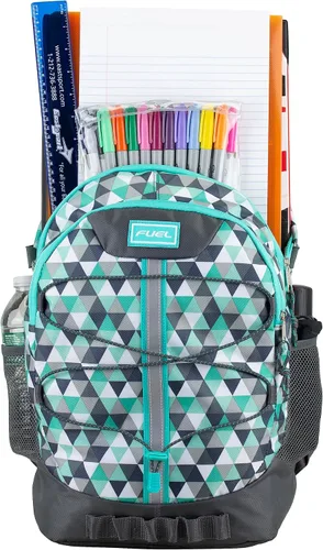 Miniatura 6 de FUEL Mochila de senderismo para mujeres y hombres, Terra Sport, viajes, universidad, gimnasio, trabajo con funda para laptop, Bungee, 18 pulgadas