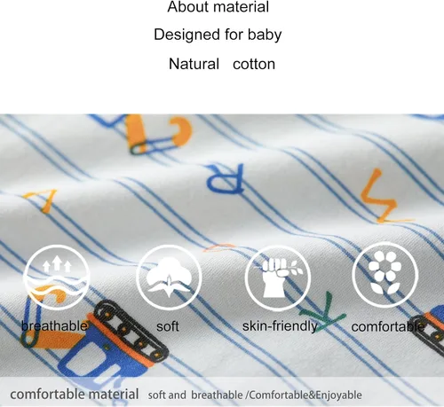 Miniatura 71 de pureborn Mameluco de algodón súper suave para bebés niños y niñas de 0 a 24 meses