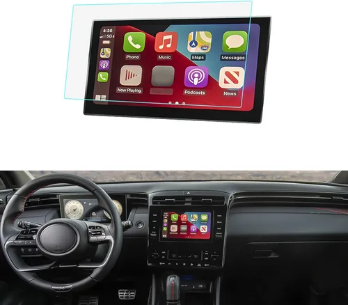 LUWU Tucson - Protector de pantalla para Hyundai Tucson 2022 2023 2024 (SE/SEL/azul) 8 pulgadas 2024 Hyundai Tucson Accesorios 2024 Tucson pantalla