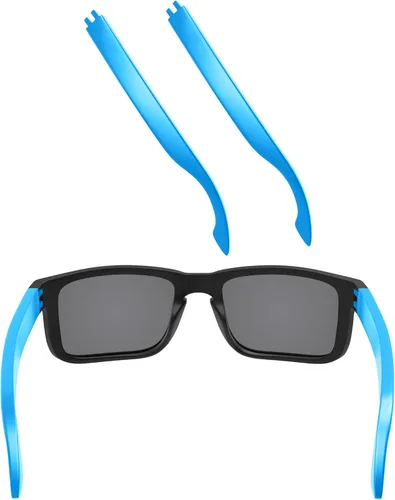 Miniatura 17 de EZReplace 1 par/2 pares de patillas de repuesto para gafas de sol Oakley Holbrook OO9102 OO9244/Holbrook XL OO9417 Negro