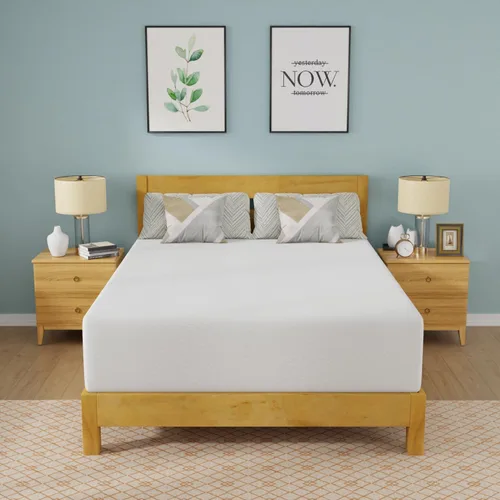Miniatura 26 de Colchón de tamaño individual de 5 pulgadas de espuma viscoelástica de gel, colchón de firmeza media para dormir fresco y para alivio de la presión