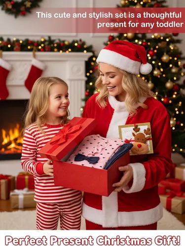 Miniatura 7 de Adorable ropa para bebé, 2 piezas para niña