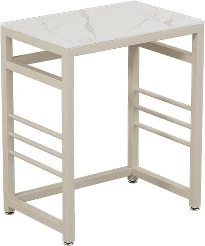 Miniatura 9 de Gabinete de soporte para aspiradora robot, estante de almacenamiento para robot de barrido, estante para aspiradora de robot, mesas auxiliares