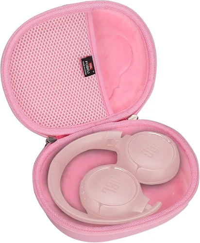 Miniatura 9 de FBLFOBELI - Funda EVA rígida de almacenamiento para auriculares JBL TUNE 500BT/510BT/T450BT/710BT/JBL Live 650 BT NC, bolsa protectora de viaje Negro