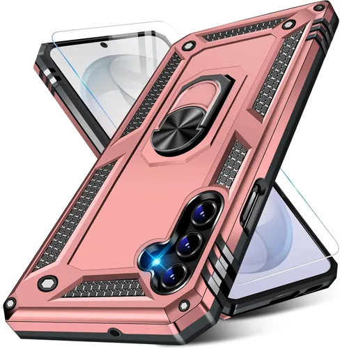 Miniatura 97 de Vaki Funda para Samsung Galaxy S22 5G con protector de pantalla integrado de grado militar, cubierta dura y resistente, funda resistente para Galaxy