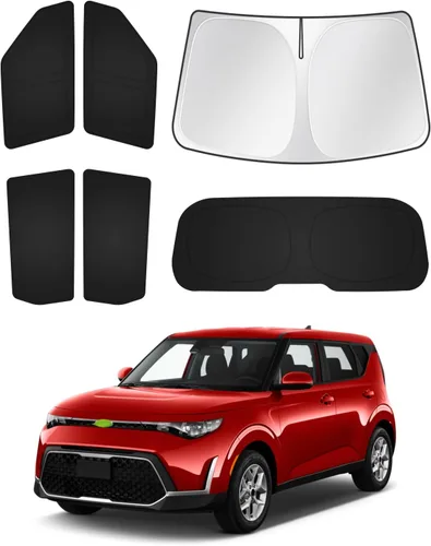 Miniatura 187 de Canvcle Parasol para parabrisas para Honda Civic de 11ª generación 2022-2025 2026 (no para Hatchback), kit de cubierta para ventana trasera lateral