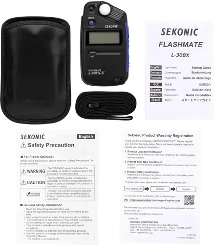 Miniatura 6 de Sekonic L-308X-U Flashmate Medidor de Luz (401-305)