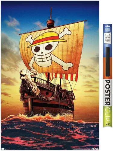Miniatura 17 de Trends International Netflix One Piece - Póster de pared de una hoja, 34 pulgadas de largo x 22.4 pulgadas, versión enmarcada en negro