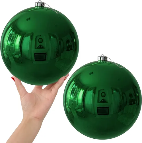 Miniatura 47 de Bolas de Navidad Grandes de 3.2" en Azul Bebé - Adornos para Árbol de Navidad, Bolas Colgantes Inastillables para Cumpleaños, Halloween, Boda