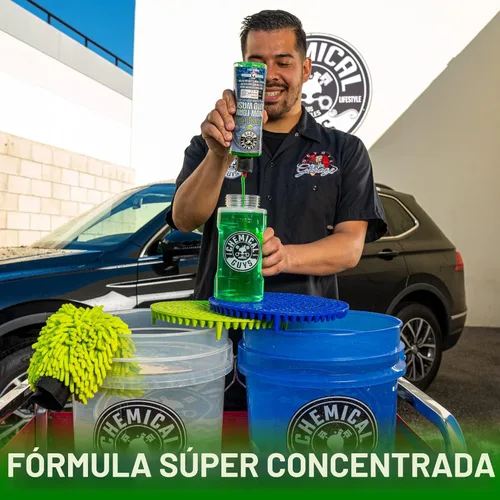 Miniatura 3 de Chemical Guys Jabón de lavado de autos para cañón de espuma o balde, jabón de espuma de nieve Honeydew para lavado de autos para camiones