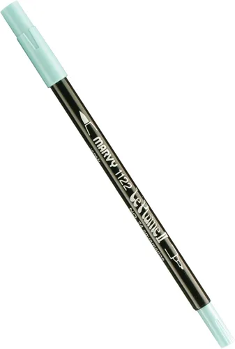 Miniatura 89 de Uchida 1122-C-3 Marvy Extra Fine Tip Le Plume II Rotulador de doble punta, azul