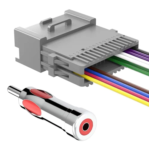 Miniatura 3 de RDBS Kit de Arnés de Cableado de Radio de Repuesto Automotriz Adaptador de Antena de Cable Estéreo Receptor Apto para Algunos Vehículos Chevy GMC