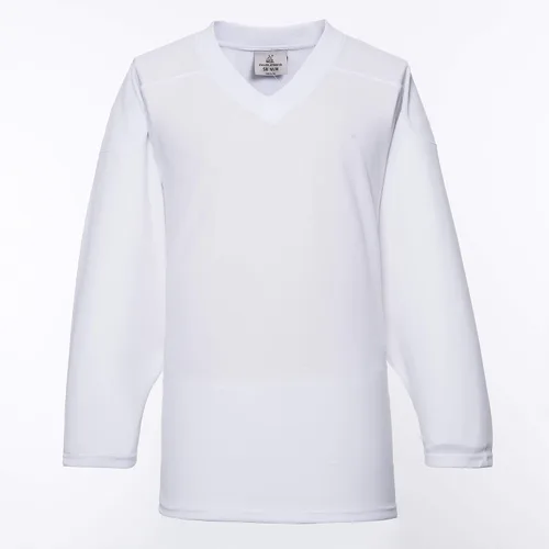 Miniatura 2 de EALER Camiseta de práctica de hockey sobre hielo en blanco de la serie H80 para hombres y niños, adultos y jóvenes, adultos y jóvenes