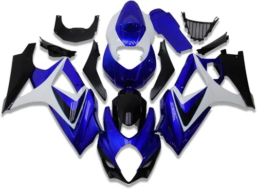 Miniatura 9 de Carenado de carrocería negro mate brillante de plástico apto para Suzuki 2007 2008 GSXR 1000 inyección ABS nuevo Aftermarket Kit Kit GSXR-1000 07 08
