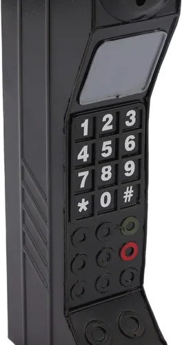 Miniatura 7 de Modelo de teléfono móvil de ladrillo, accesorio de teléfono de ladrillo retro de hierro, adorno de teléfono celular de ladrillo retro