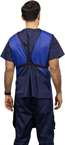Miniatura 4 de Delantal Economy Frontal - Tie Front - 0.5mmPb LE - Protección contra la radiación ligera para rayos X, resonancia magnética, tomografía