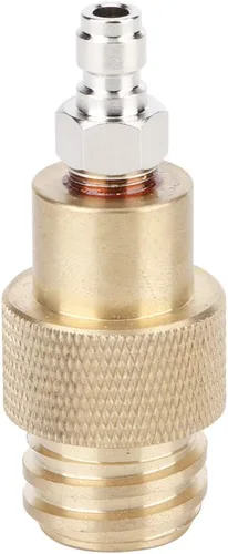 Miniatura 6 de AYNEFY Adaptador de agua, TR21-4 Adaptador de latón de rosca macho Convertidor de botella de gas de agua Adaptador de cilindro de CO2 Piezas