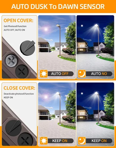 Miniatura 6 de Luz LED de estacionamiento de 150 W, 120 W, 90 W, ajustable, con certificación UL, 5700 K, 5000 K, 4500 K, sintonizable, 22500 lm luz comercial