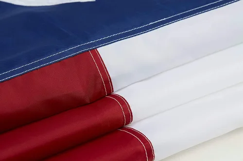 Miniatura 4 de Homissor Bandera de Texas de doble cara 4x6 TX banderas de estado bordadas estrellas resistentes al aire libre 210D bandera de nailon Oxford