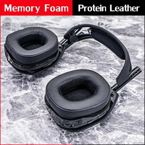 Miniatura 3 de Diadema con almohadillas compatibles con auriculares Astro A40 TR (cuero)