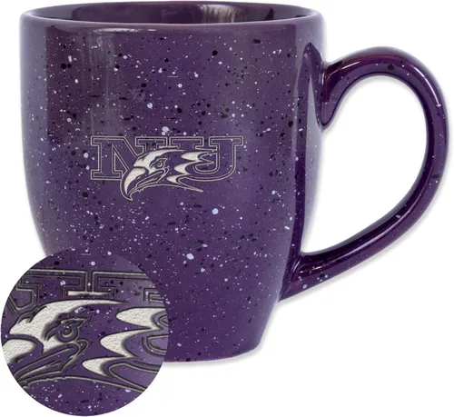 Miniatura 455 de Rico Industries NCAA Virginia Tech Hokies Maroon - Taza de café de cerámica grabada con láser, color del equipo, 16 onzas