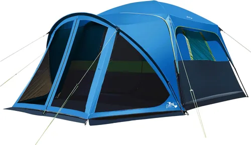 Miniatura 12 de Tents for Camping 6/8/10 Person Camping Tent with Screen Porch, Weatherproof Large Cabin Tent with Rainfly and Carry Bag, Family Tent for Outdoor