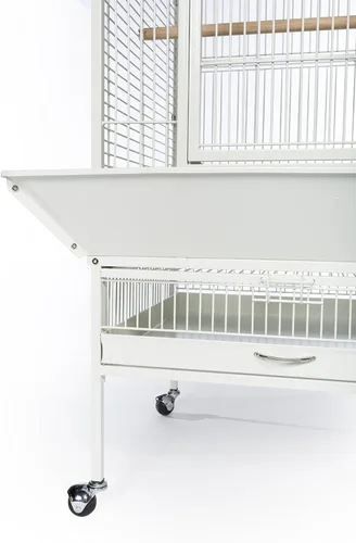Miniatura 5 de Prevue Pet Products 34522 Dometop - Jaula para pájaros, grande, color blanco tiza Blanco (Chalk White)