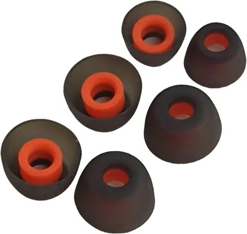 Miniatura 5 de 6 pares de almohadillas de alta calidad para JBL Tune TWS auriculares intraurales, silicona suave, lavable, reducción de ruido, ajuste seguro