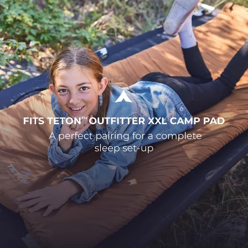 Miniatura 3 de Cuna de camping Teton con brazo giratorio patentado, cuna de camping plegable, lona resistente y duradera, cama cómoda para dormir para adultos