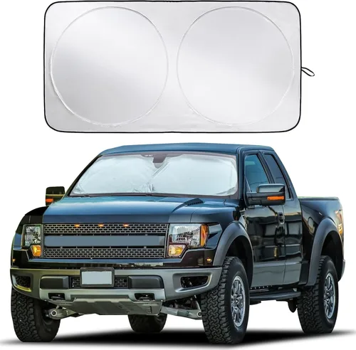 Miniatura 184 de EcoNour Parasol para parabrisas compatible con Hyundai Tucson 2016-2019 2020 2021, visera solar para parabrisas delantero y ventana, bloqueador