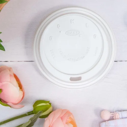 Miniatura 4 de DART Tapa plástica de capuchino blanco 16EL cabida para la taza caliente/fría de la espuma