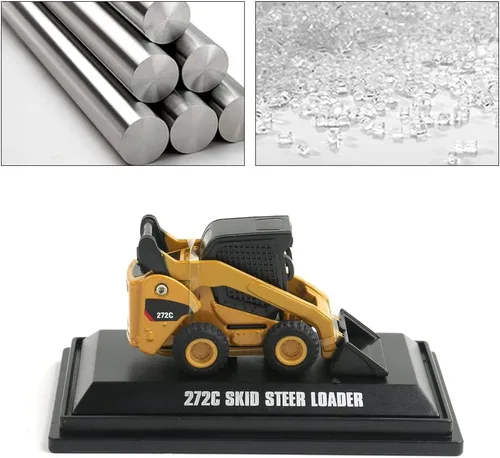 Miniatura 4 de EROCK Vehículos de construcción de aleación a escala 1:160 N – 1 unidad, juguete de camión de construcción fundido a presión, modelo de vehículo