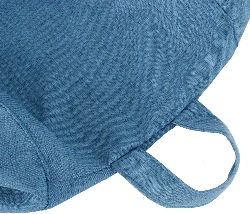 Miniatura 7 de Funda de sofá para silla tipo puf (sin relleno), tumbona perezosa, respaldo alto, bolsa de puf grande de almacenamiento para adultos y niños, sin