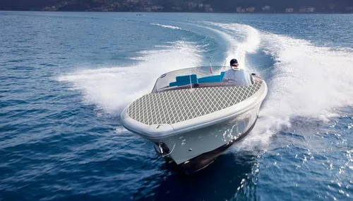 Miniatura 35 de Suelo de Barco de Espuma EVA Cubierta Marina Antideslizante Autoadhesivo para Lancha Motora Barco de Pesca RV Yate Kayak Piscina gris oscuro y azul.