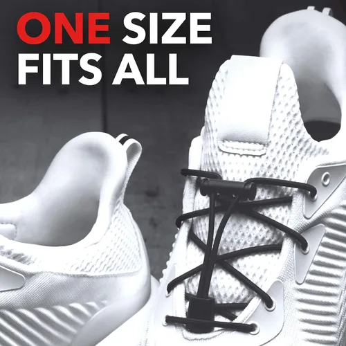 Miniatura 4 de Cordones de zapato sin corbata, Blanco, One Size (Pack of 1)