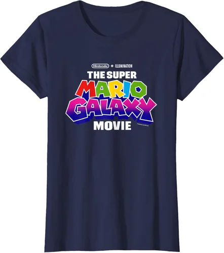 Miniatura 3 de Camiseta con el logotipo de la película Super Mario Galaxy