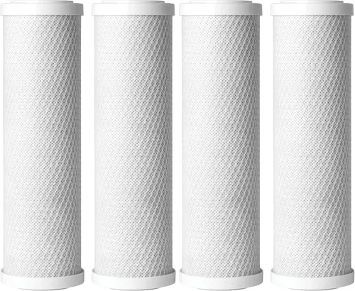 Miniatura 7 de AO Smith AO-WH-PRE-RC2 - Cartucho de repuesto para filtro de agua de sedimentos de bloque de carbono de 5 micrones, 2.5 x 10 pulgadas, paquete de 2