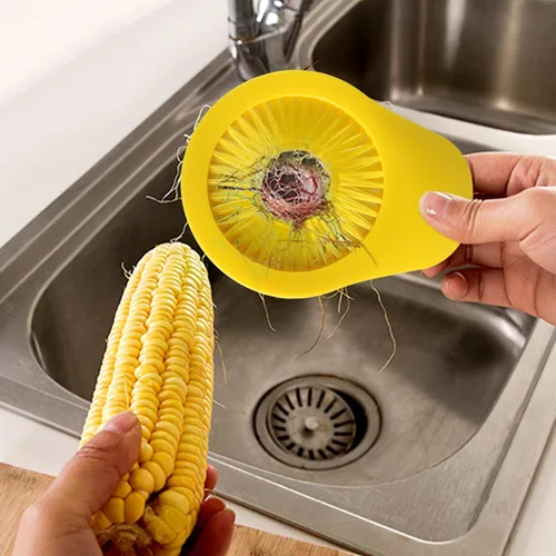 Miniatura 5 de Openfly Cepillo flexible para frutas y verduras, pelador de verduras/frutas con cepillo de frutas flexible para alimentos, verduras, zanahoria