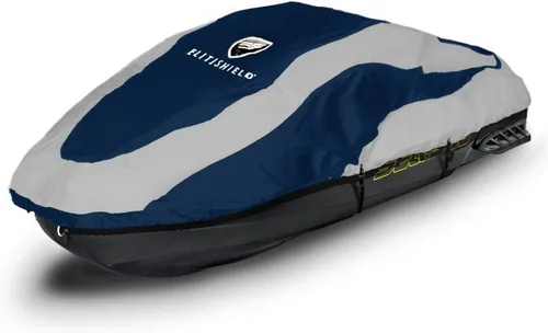Miniatura 14 de EliteShield Funda para Jet Ski Remolcable, Cubierta PWC de Poliéster 600D Teñido en Solución de Grado Marino Resistente e Impermeable, Se Adapta
