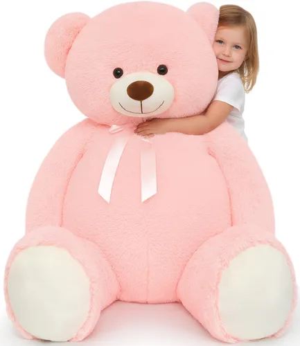 Miniatura 11 de Tezituor - Oso de peluche arcoíris de 13.78 pulgadas, suave oso de peluche teñido anudado, acogedor juguete de peluche abrazable para niños, novia