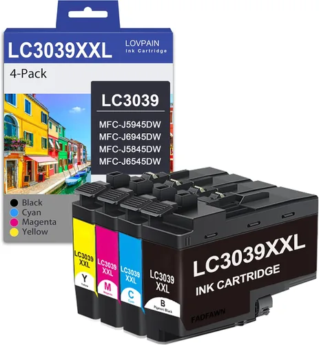 LC3039 LC3039XXL Cartuchos de tinta de ultra alto rendimiento compatibles LC3039 LC3037 Reemplazo de tinta para Brother MFC-J5945DW MFC-J6945DW