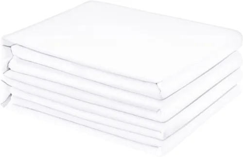 Miniatura 12 de FreshCulture Sábanas Planas King Solo Paquete de 2 - Sábanas Planas de Cama de Calidad Hotelera - Microfibra Cepillada - Ultra Suaves y Azul marino