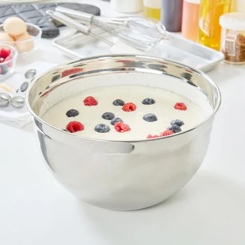 Miniatura 7 de Restaurantware Met Lux - Tazones de mezcla de metal de 9 cuartos de galón, 1 cuenco de harina alemán profunda, resistente a la corrosión, apto