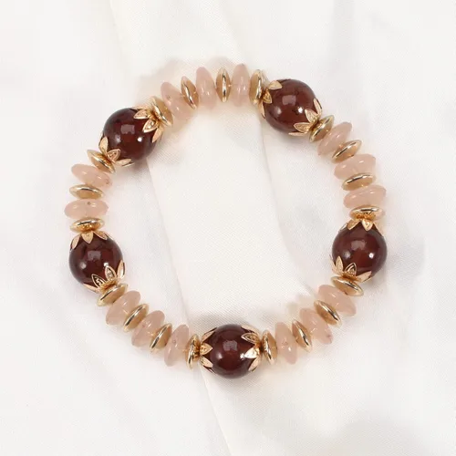 Miniatura 5 de Pulseras bohemias para mujer, estilo vintage, apilables, con cuentas, joyería elástica para la playa